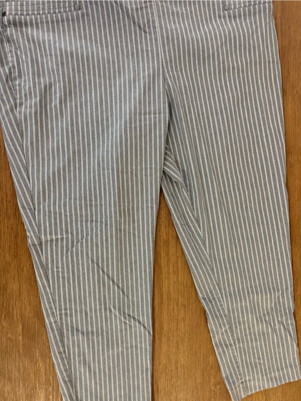 Maurice’s  Gray & White Pinstripe Pants